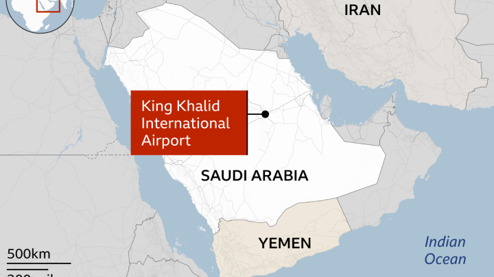 Saudi Arabia’s Riyadh airport hit by second Houthi strike in two days