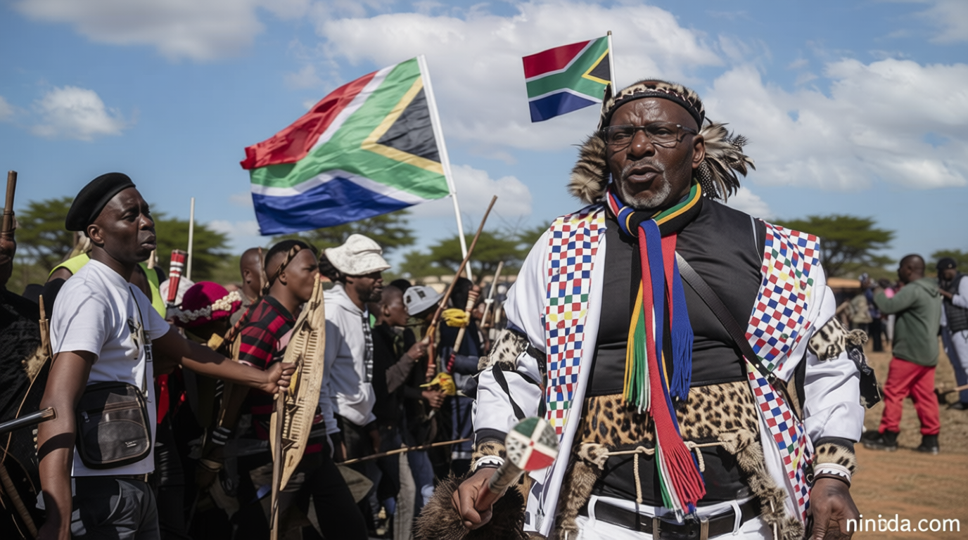 South African leader warns anti-migrant protesters ahead of unofficial deadline