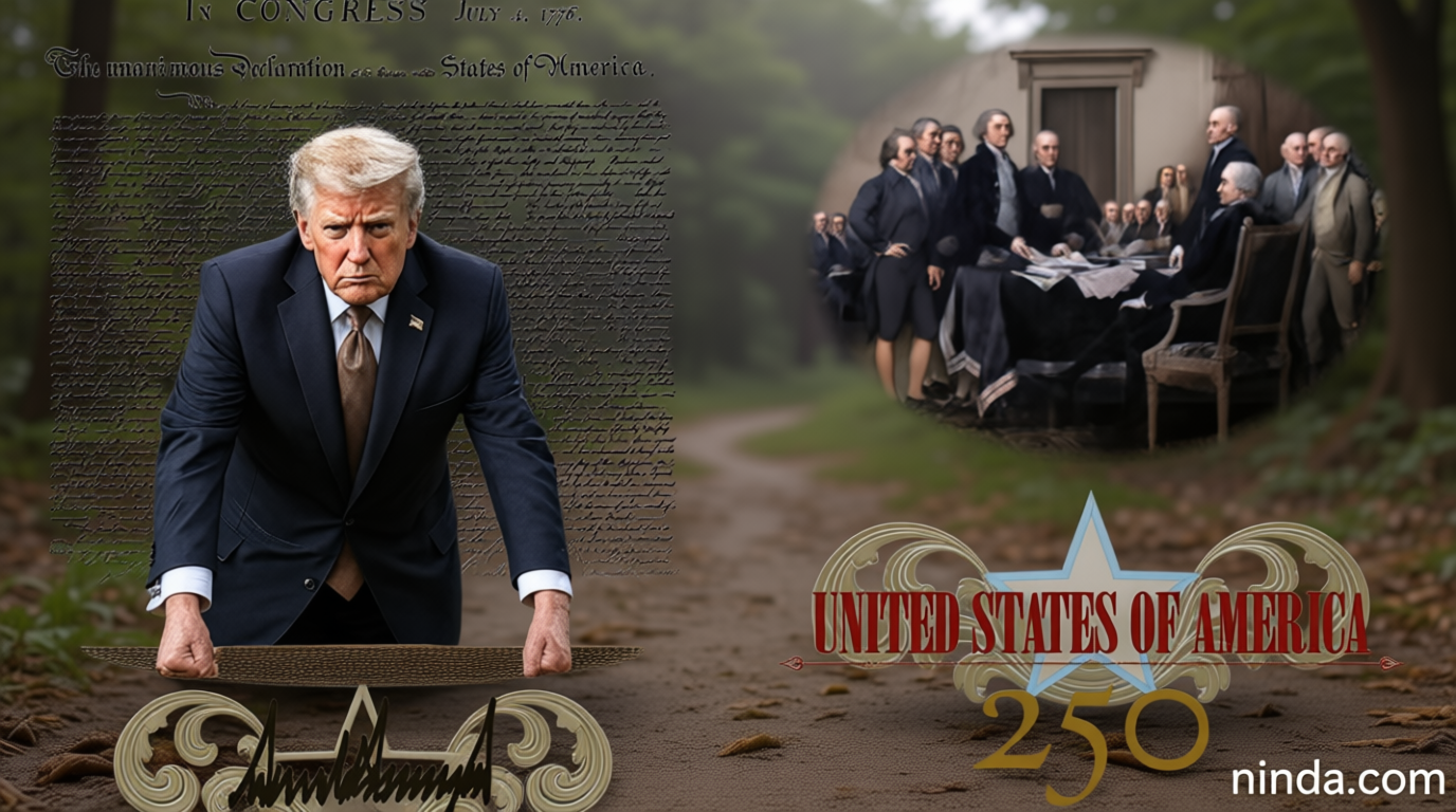 Trump’s face is added to select US passports for America’s 250th birthday