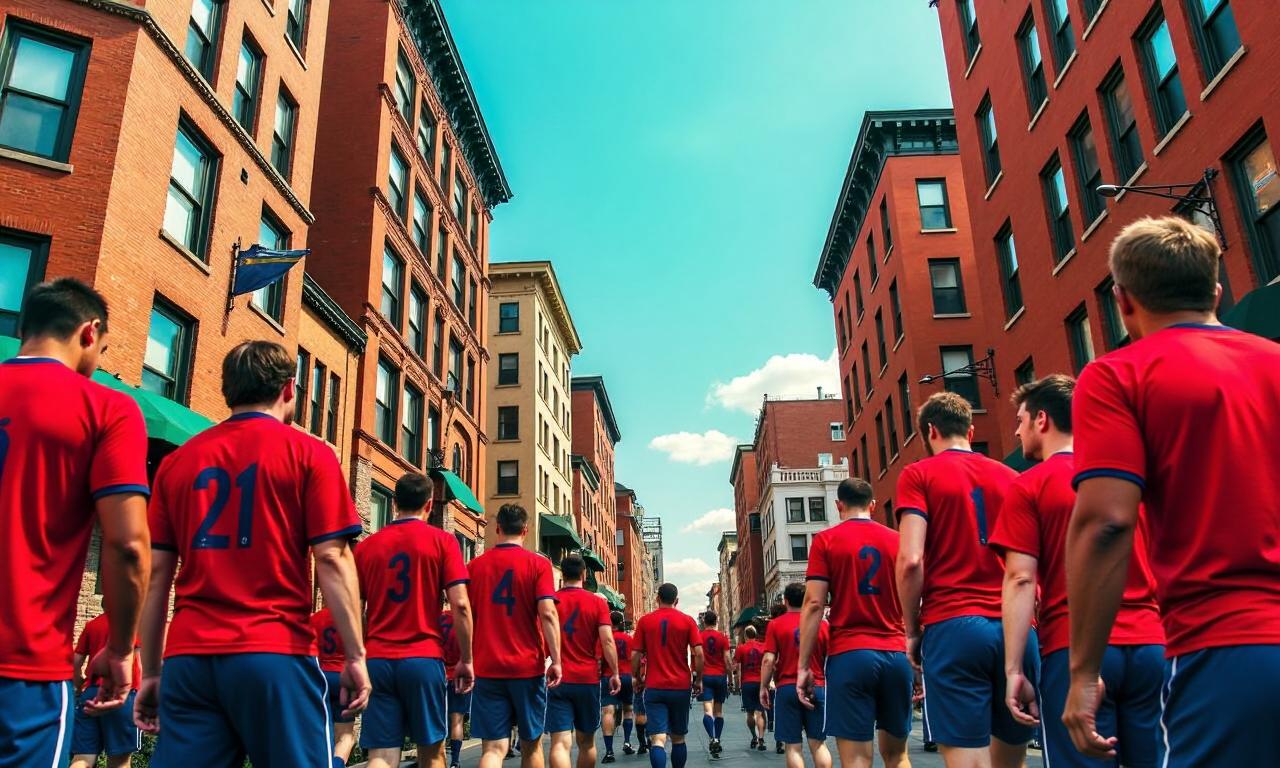 Tartan Army feels the heat in Boston as World Cup kicks off