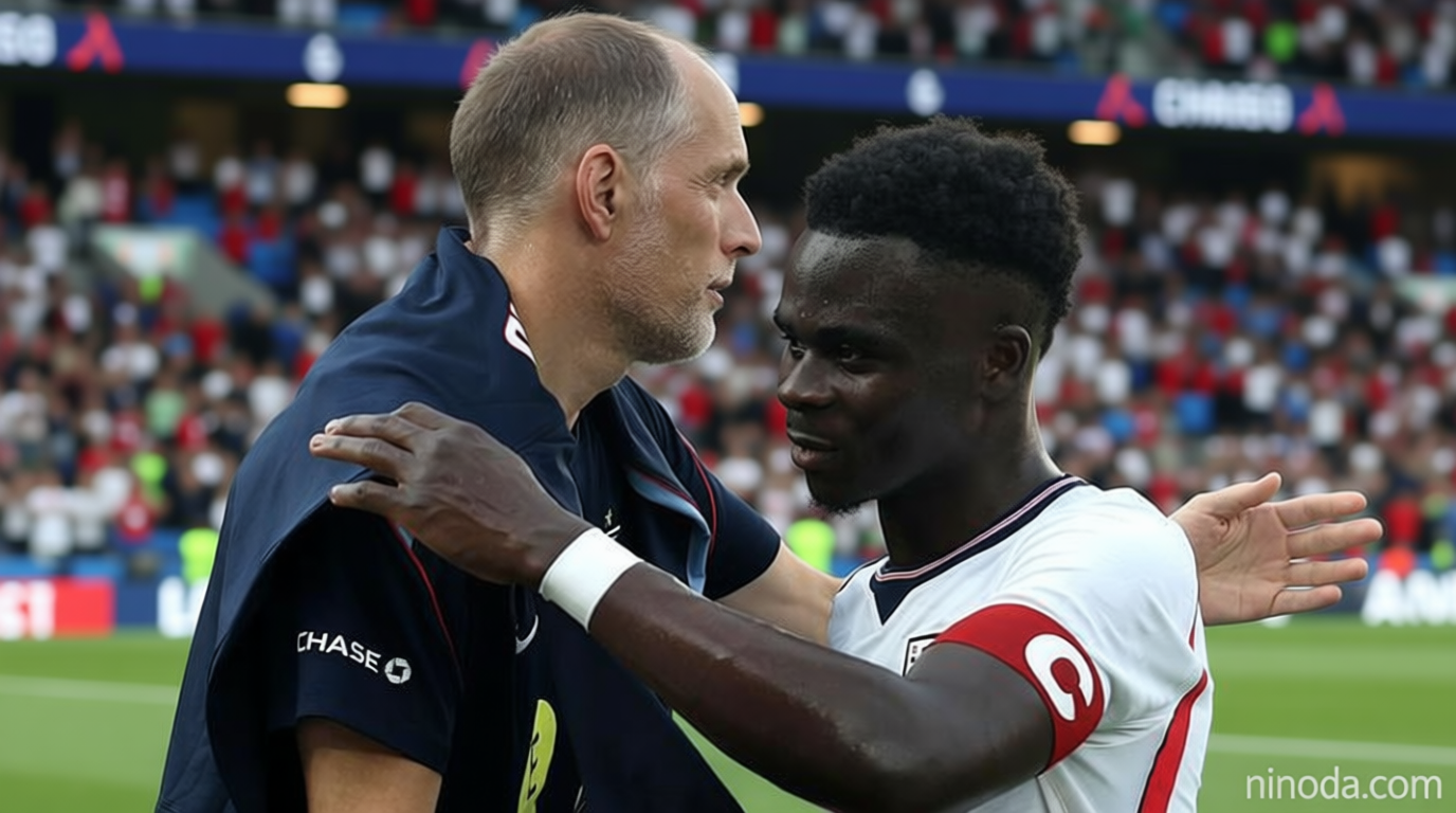 England winger Saka unlikely to start against Ghana