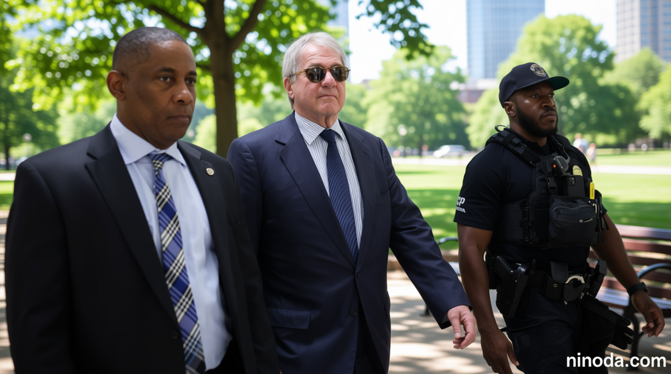 Billionaire Leon Black walks out of Epstein investigation hearing