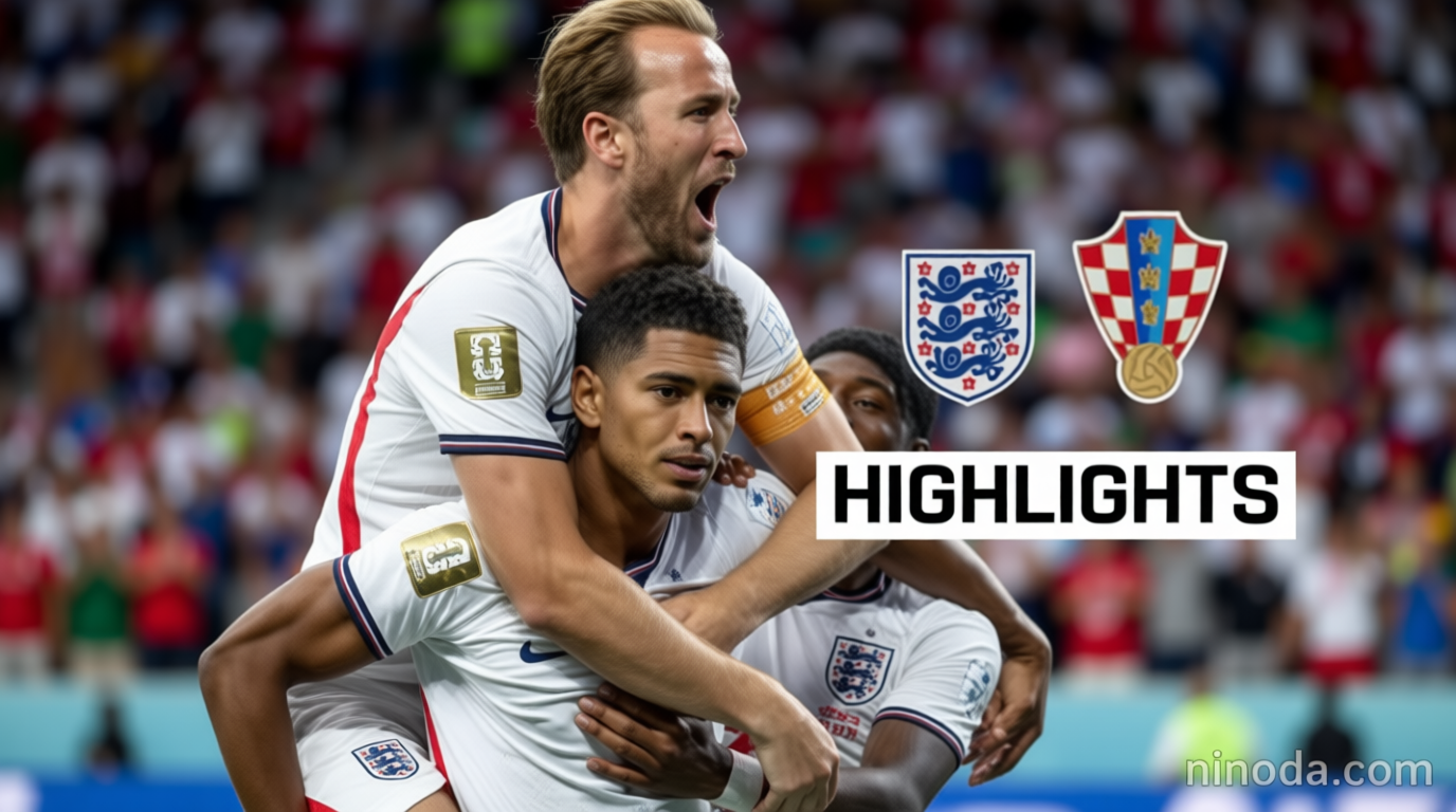 England hit four in World Cup opener against Croatia