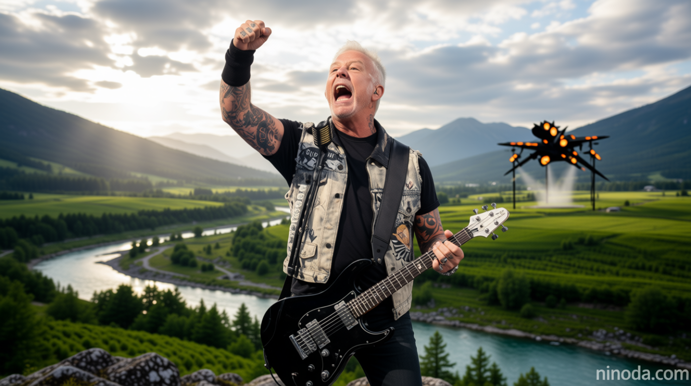 Metallica donates £20,000 to city foodbank with ’empty shelves’ after sell-out gig