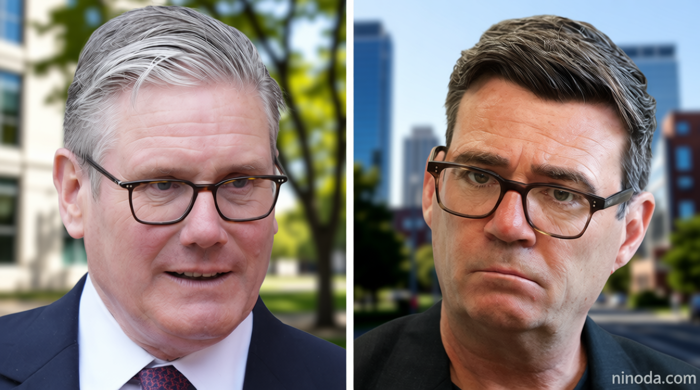 Starmer holds talks with Burnham as he seeks ‘orderly’ transition