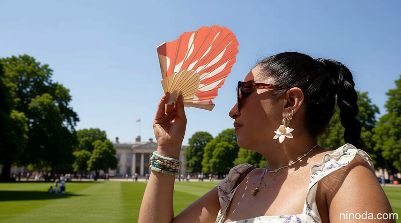 UK braced for hottest June night after 36.7C high on warmest day of year