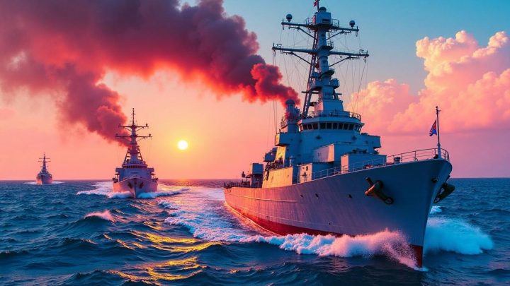 ”Scary’ clash in Channel’ and ‘Oh frigate!’