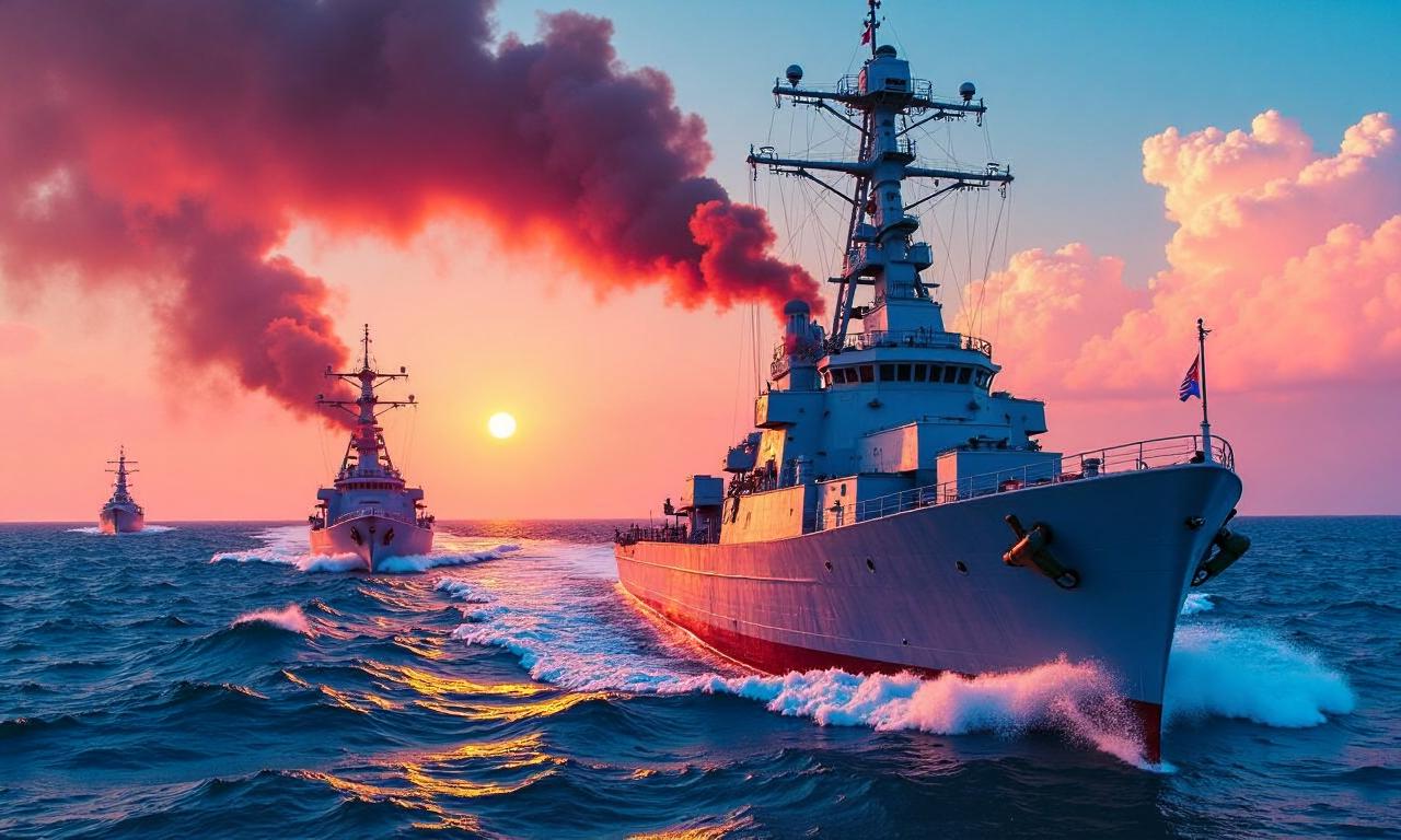 ”Scary’ clash in Channel’ and ‘Oh frigate!’