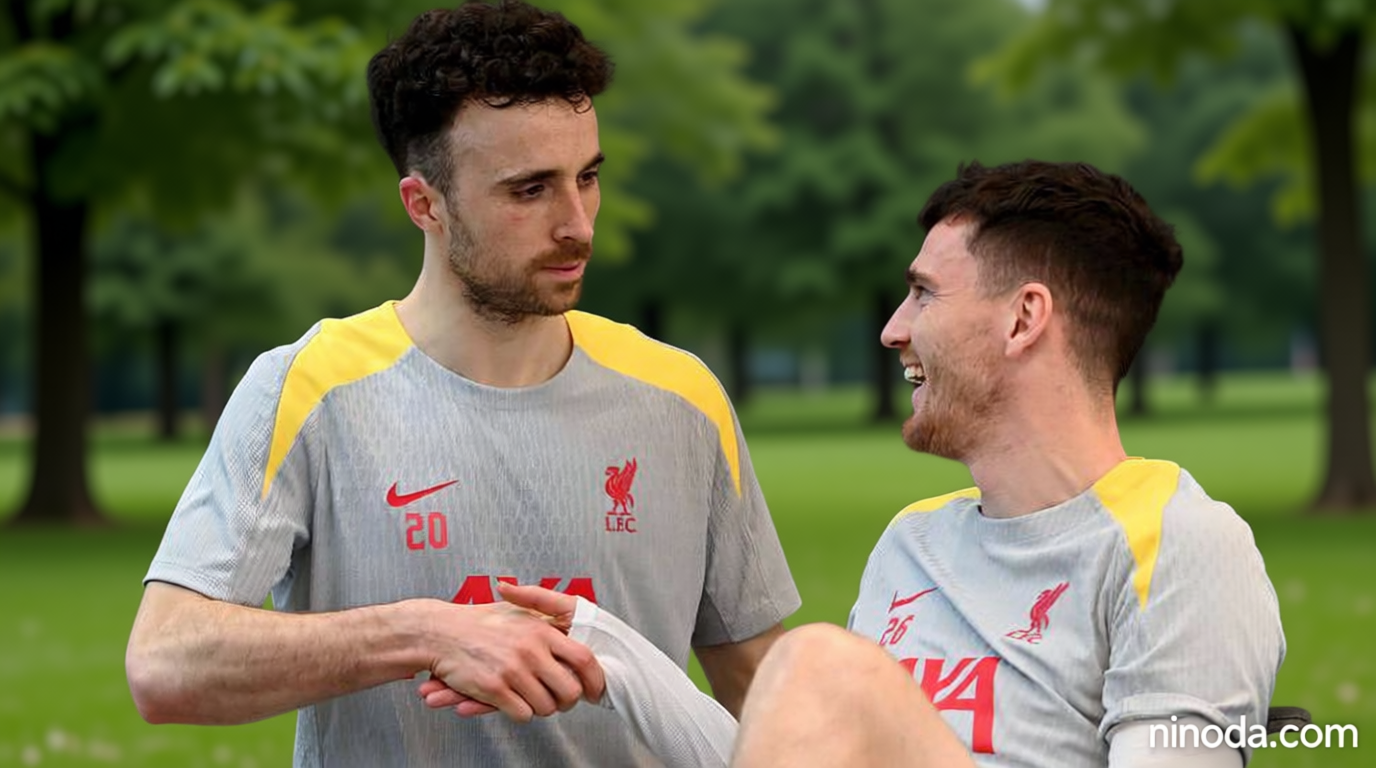 ‘Diogo will be with you’ – Jota’s widow writes to Robertson