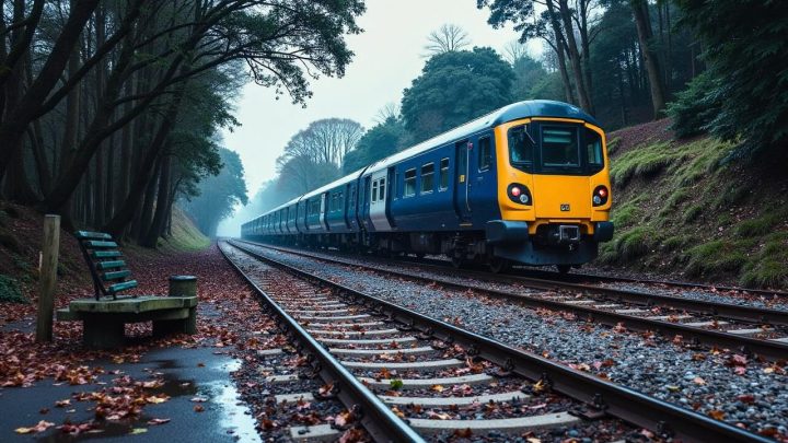 Sinkholes near Purley bridge halt Gatwick trains