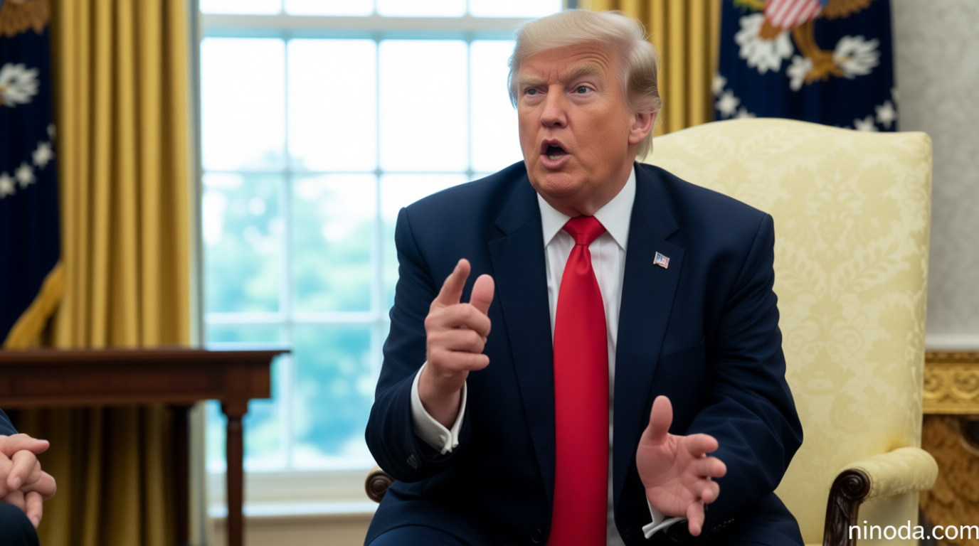 Trump describes Burnham as ‘the mayor of a town’ and ‘extremely liberal’