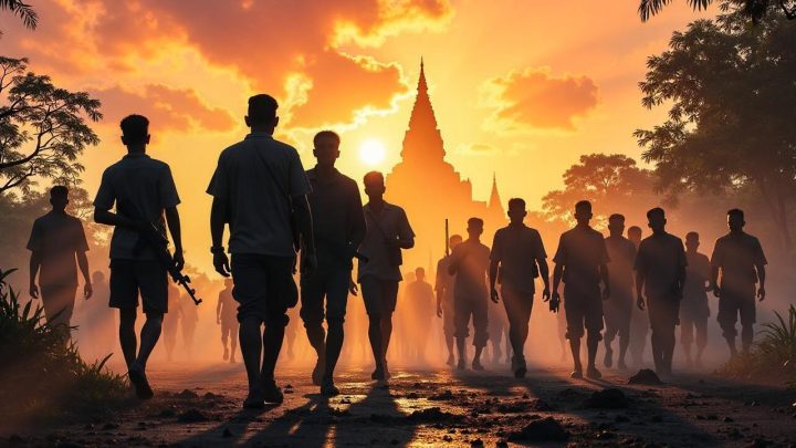 Inside Myanmar, rebels are losing ground as military forces men into army