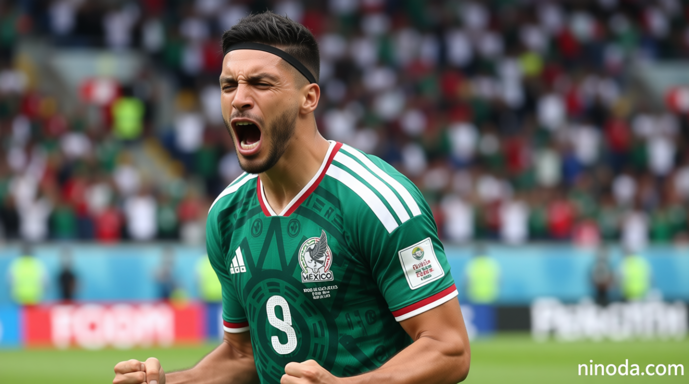 Three red cards shown as Mexico beat South Africa in World Cup opener