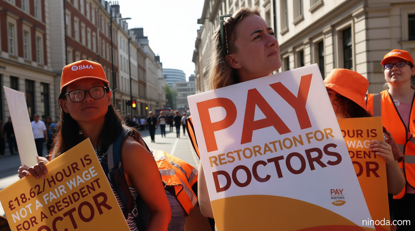 Resident doctors in England accept pay deal and end strikes