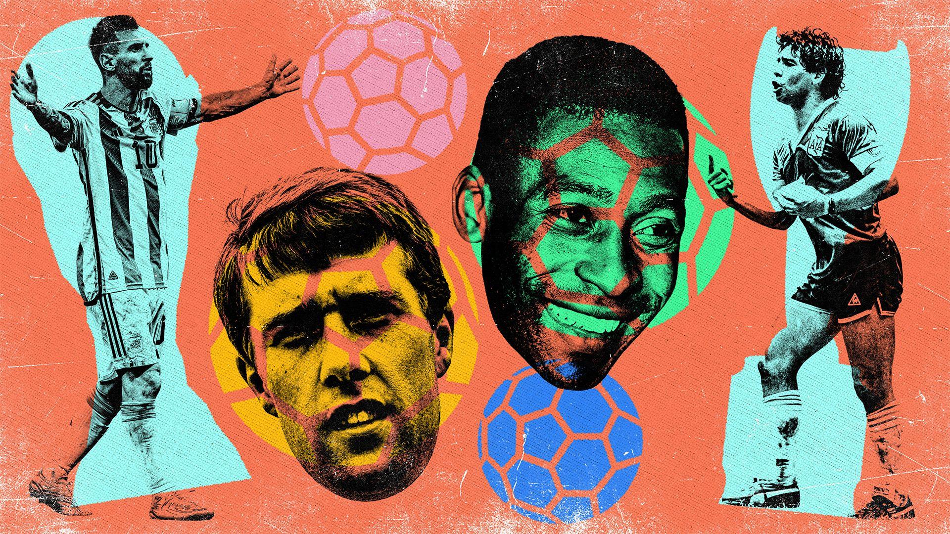 Messi, Maradona or Pele? Ranking the top 10 World Cup legends