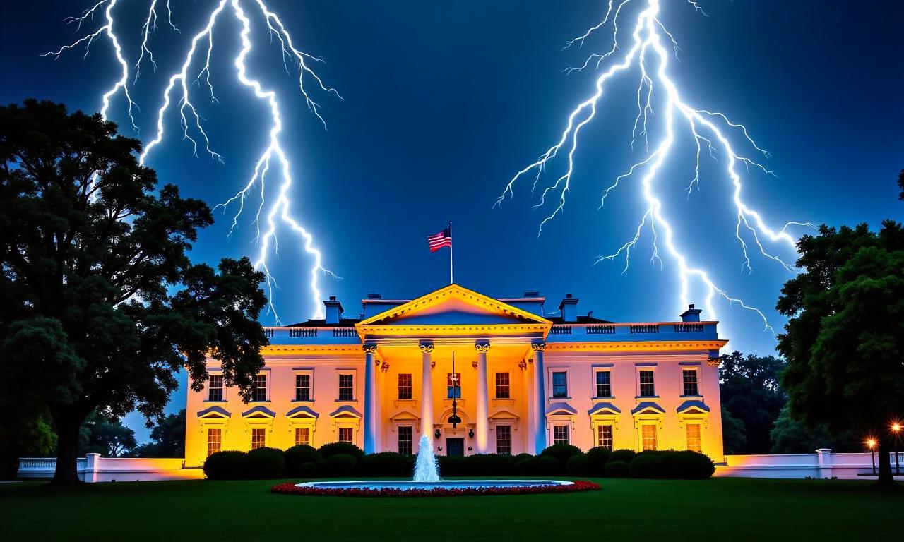 Thunderstorms threaten Trump’s UFC cage fight on the White House lawn