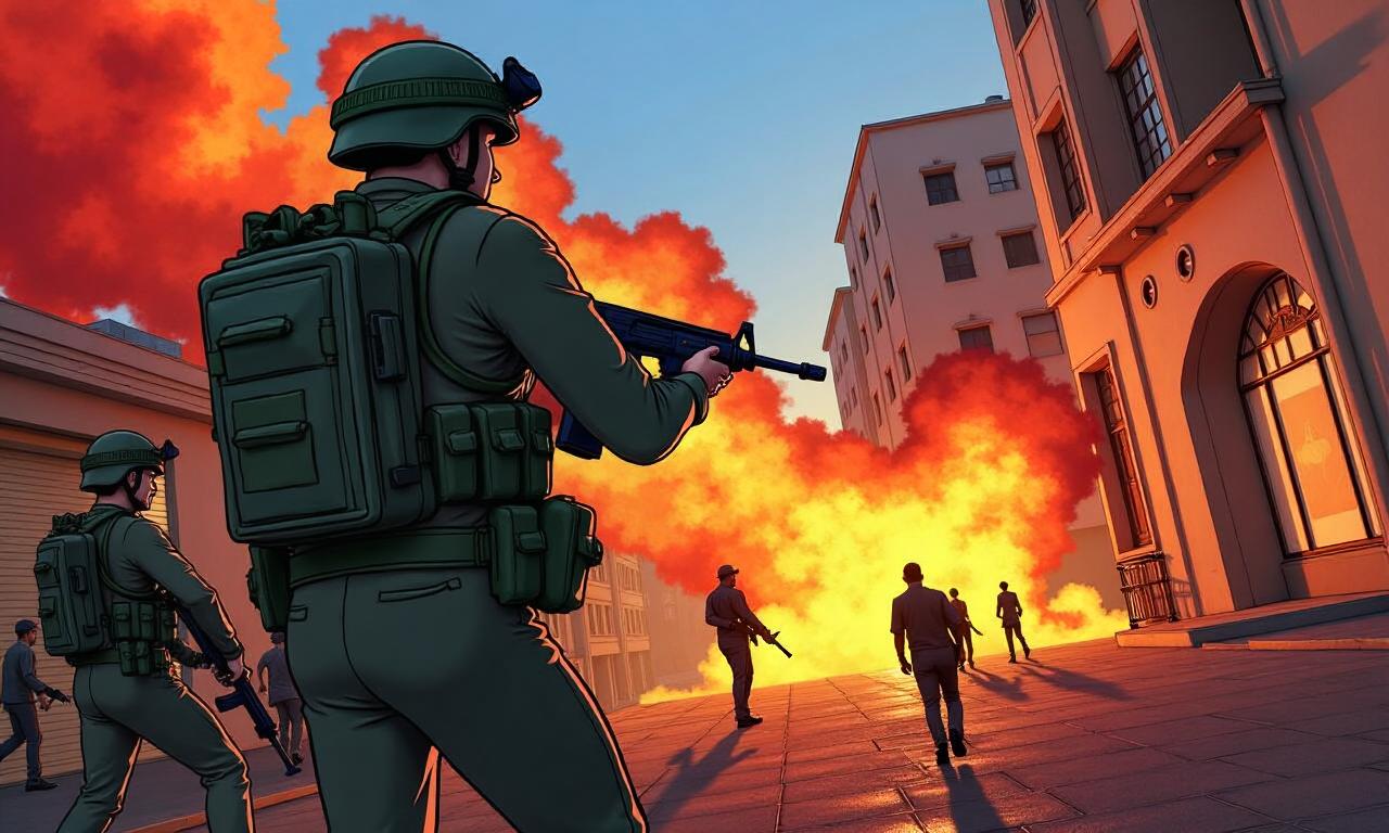 Israeli military says Hezbollah targets struck in Beirut