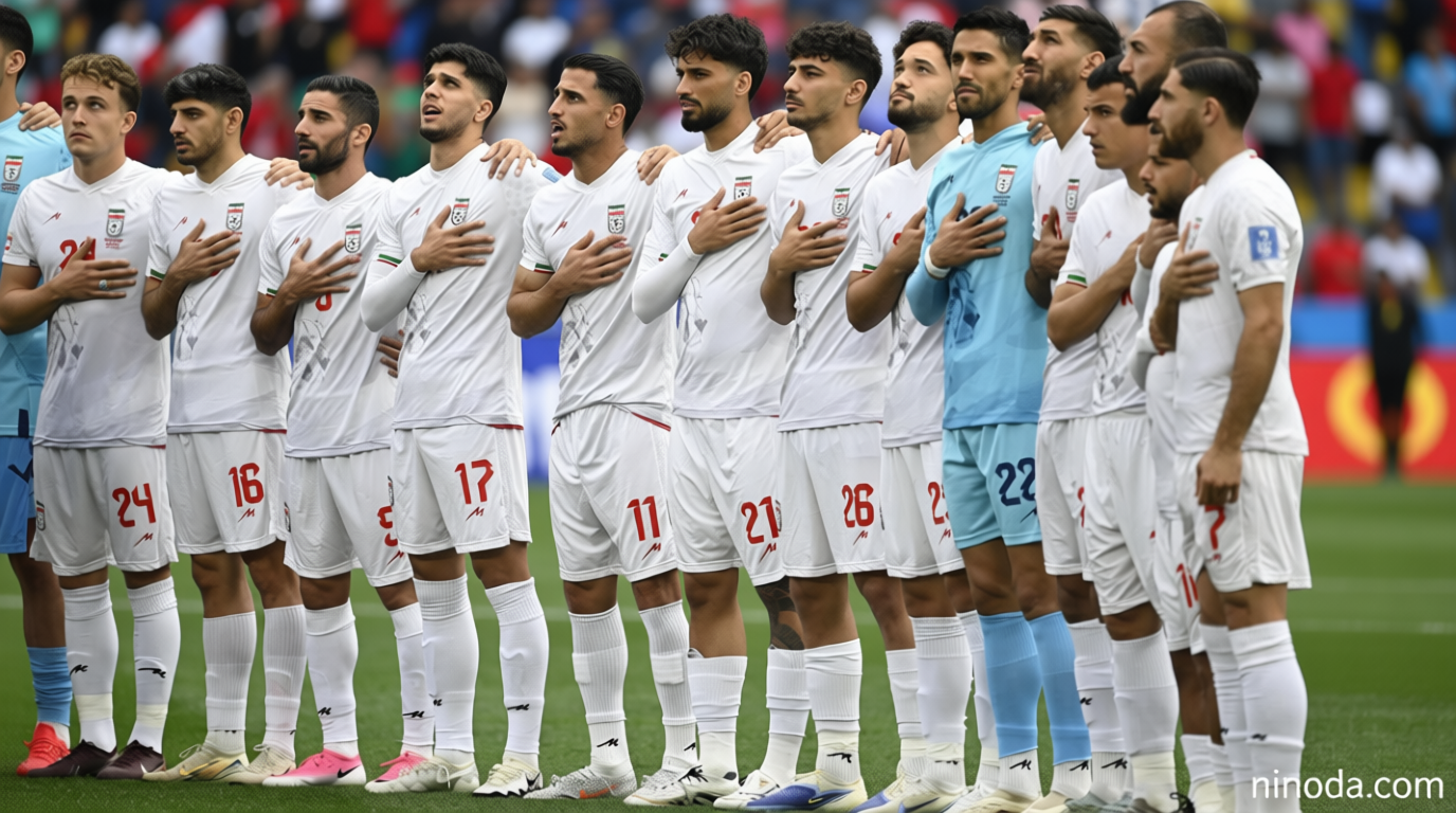 Iran leave note asking for peace after Belgium draw