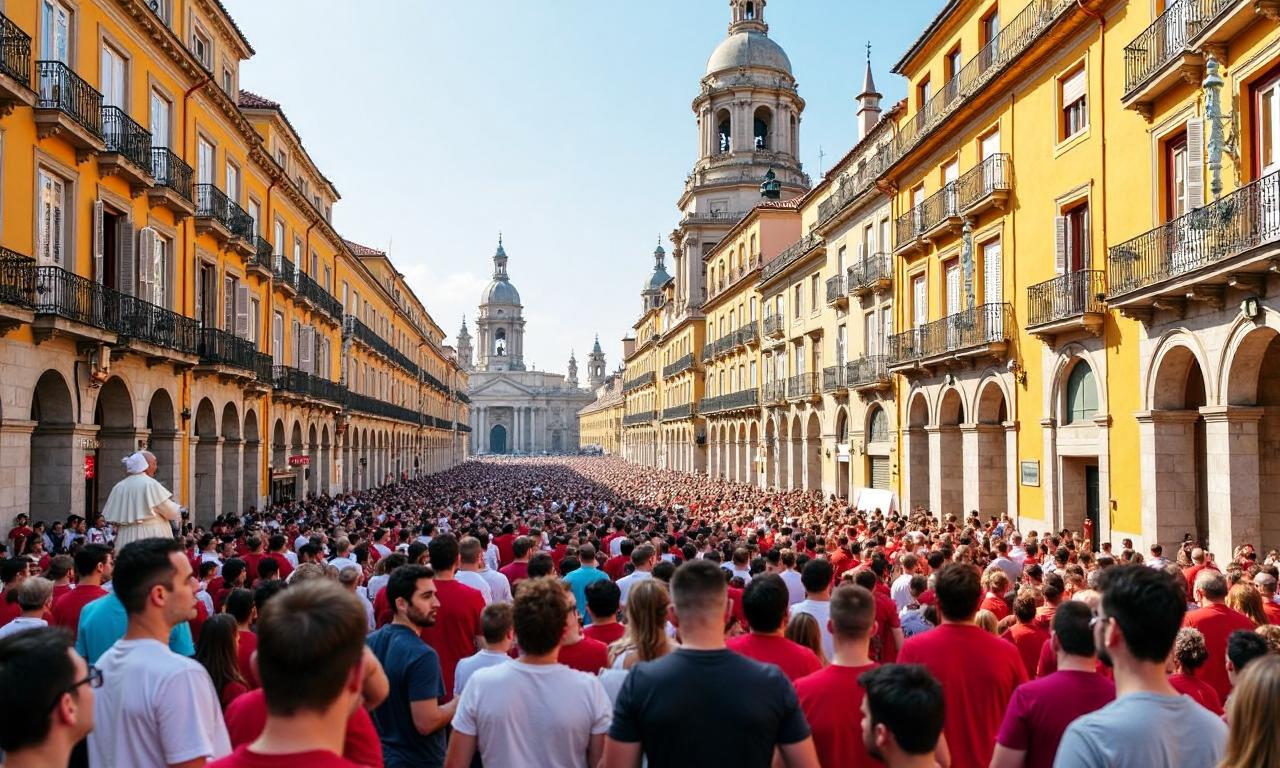 Huge crowds throng Madrid streets for Pope’s open-air Mass