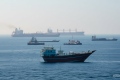 Dozens of ships head through Strait of Hormuz after US-Iran deal