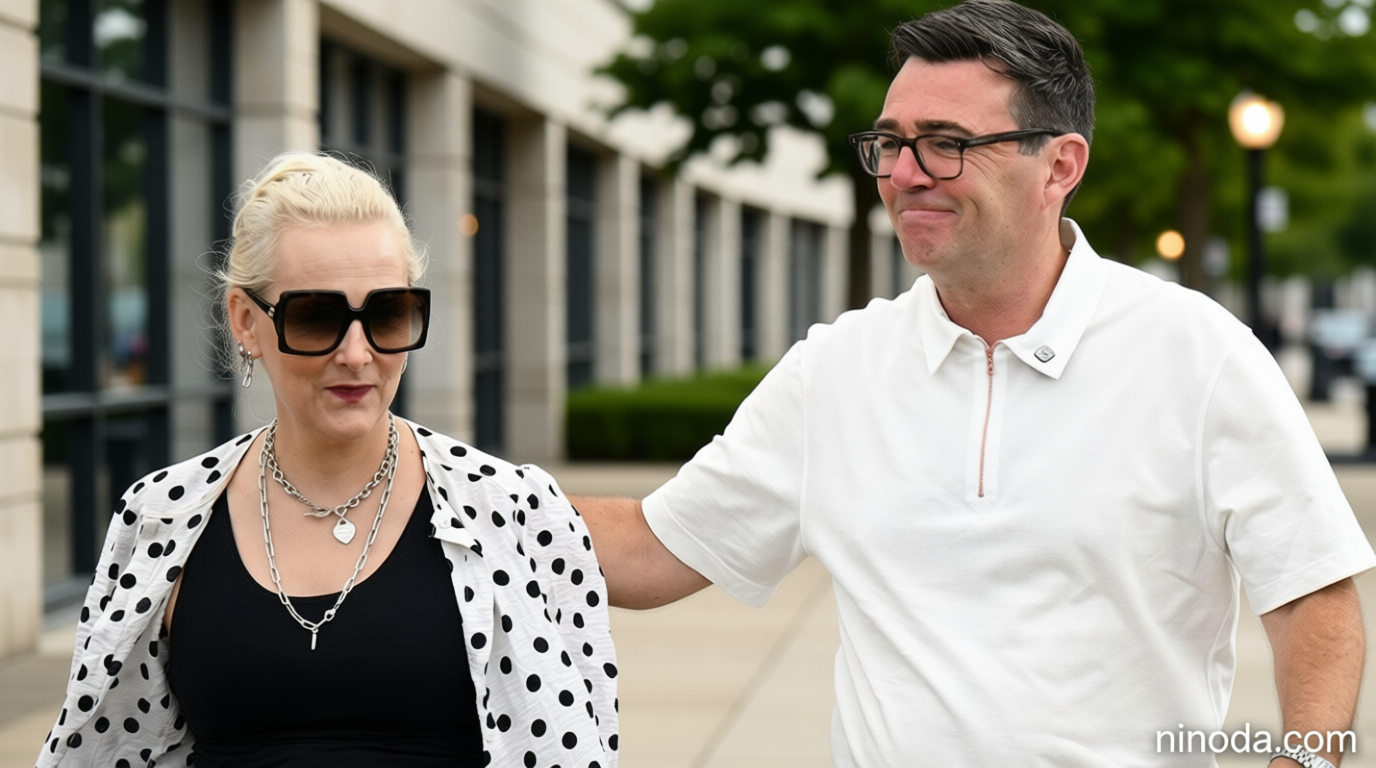 Who is Andy Burnham’s wife, Marie-France van Heel?