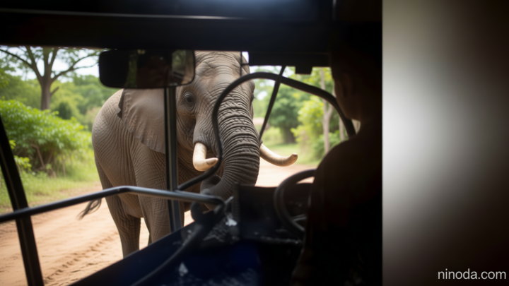 Watch: Elephant smashes through bus windscreen during attack