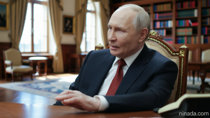 Putin makes rare admission of fuel shortages caused by Ukrainian strikes