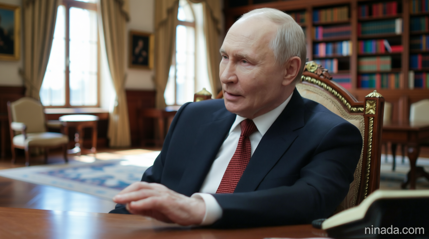 Putin makes rare admission of fuel shortages caused by Ukrainian strikes
