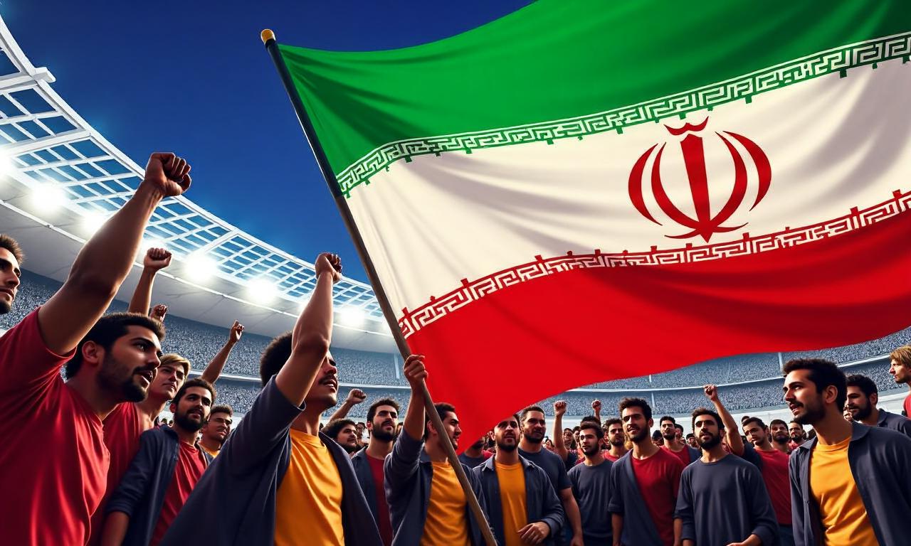 Iranian-Americans protest against Iran team at World Cup