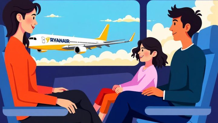 Ryanair investigated over charging parents to sit with children