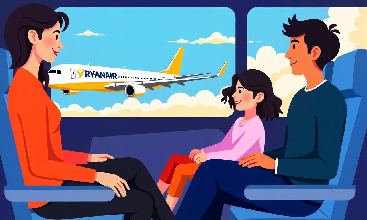 Ryanair investigated over charging parents to sit with children