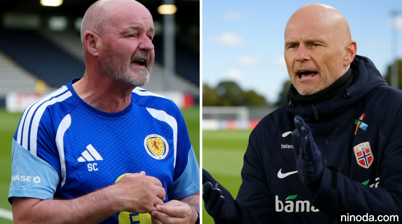 Norway boss brands Scotland’s Clarke ‘unprofessional’