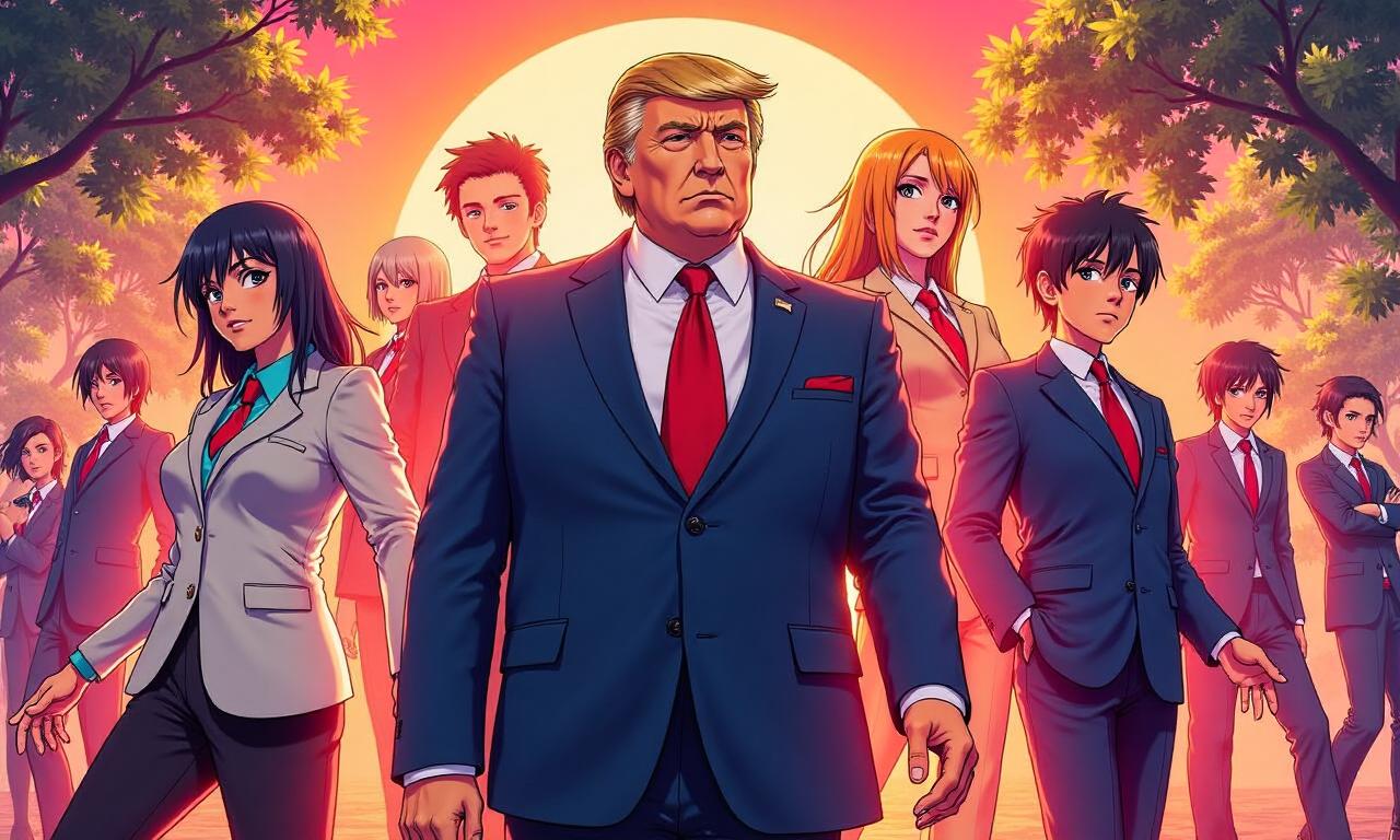 Growing backlash in Japan over Trump’s use of anime characters