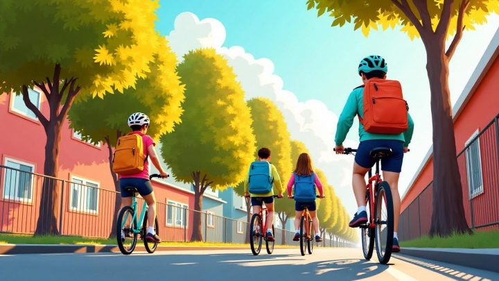 Ministers want 60% of children walking or cycling to school by 2035