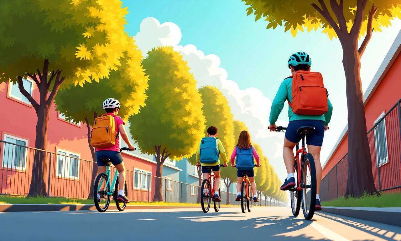 Ministers want 60% of children walking or cycling to school by 2035
