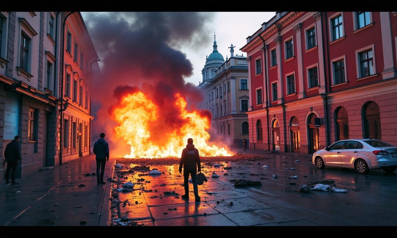 Massive Russian attack on cities across Ukraine kills at least 16 people