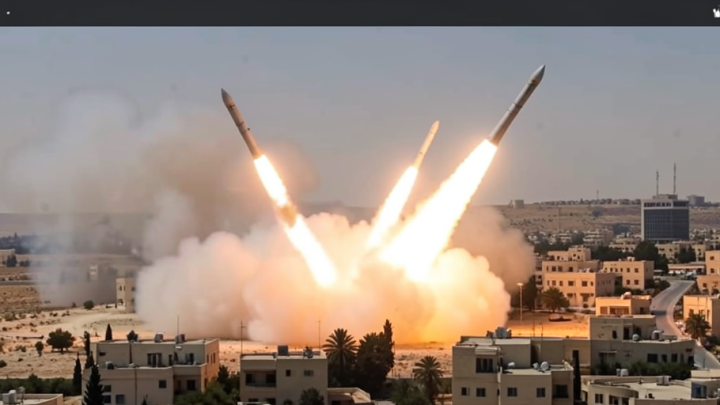 Iran releases footage of missiles launched at Israel
