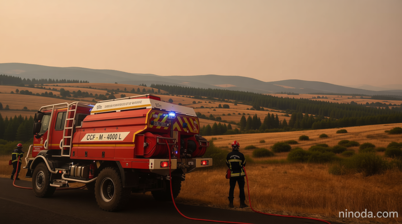 Thousands evacuated in France fires