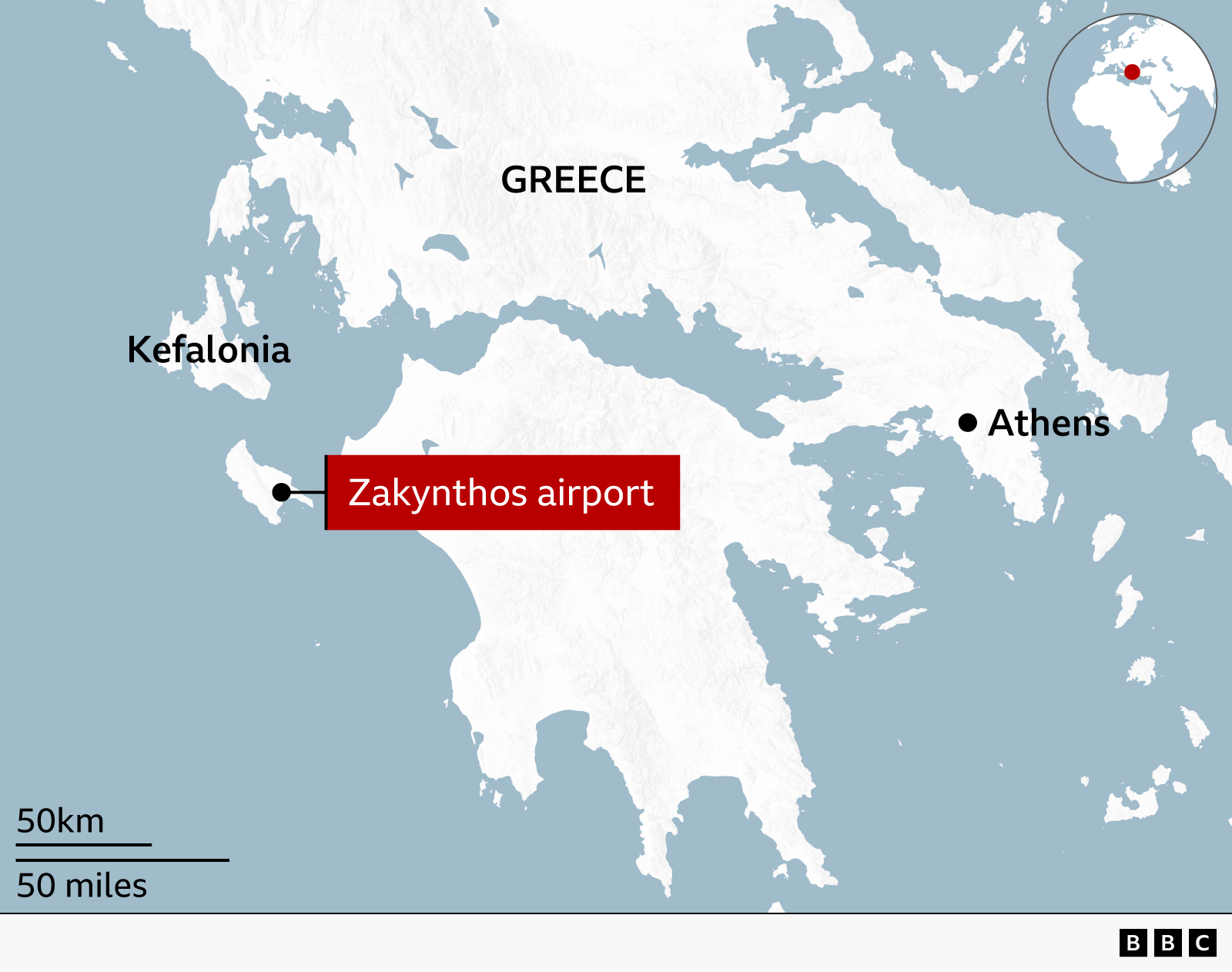 Greek F-16 fighter jet crash-lands at busy Zakynthos airport