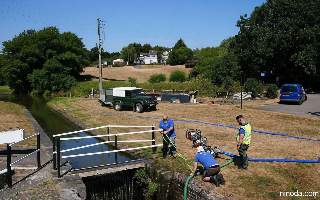 Cooler conditions on way for parts of UK – but still no rain for drought-hit areas