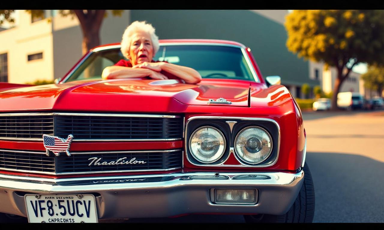 Elderly US woman shocked to receive racy new car licence plate