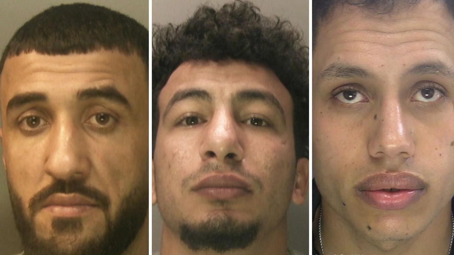 Three men who raped woman on Brighton beach jailed