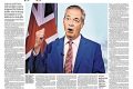 ‘Let the people judge’ and ‘Farage gamble turns to farce’