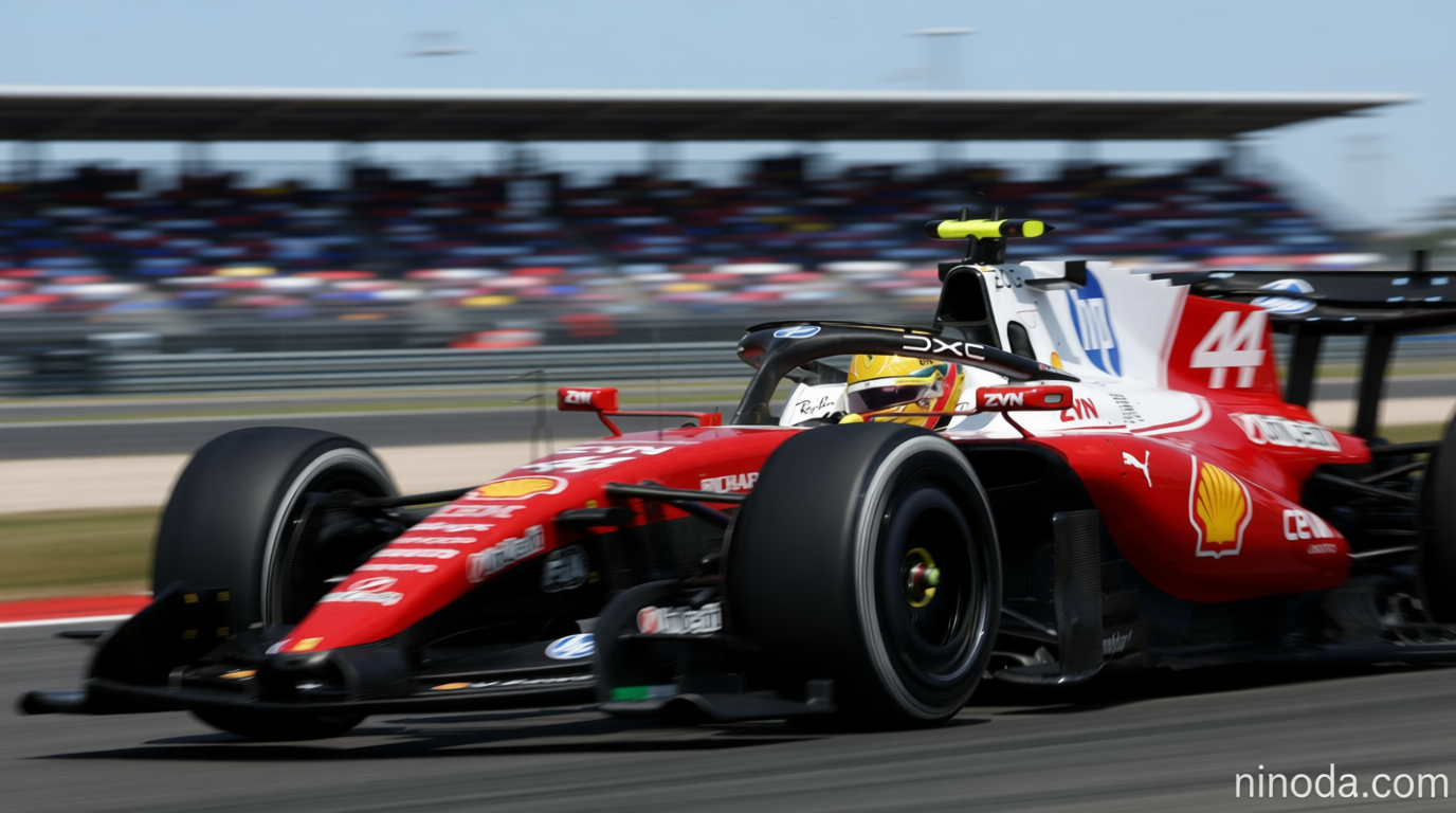 Hamilton fastest in Silverstone practice session