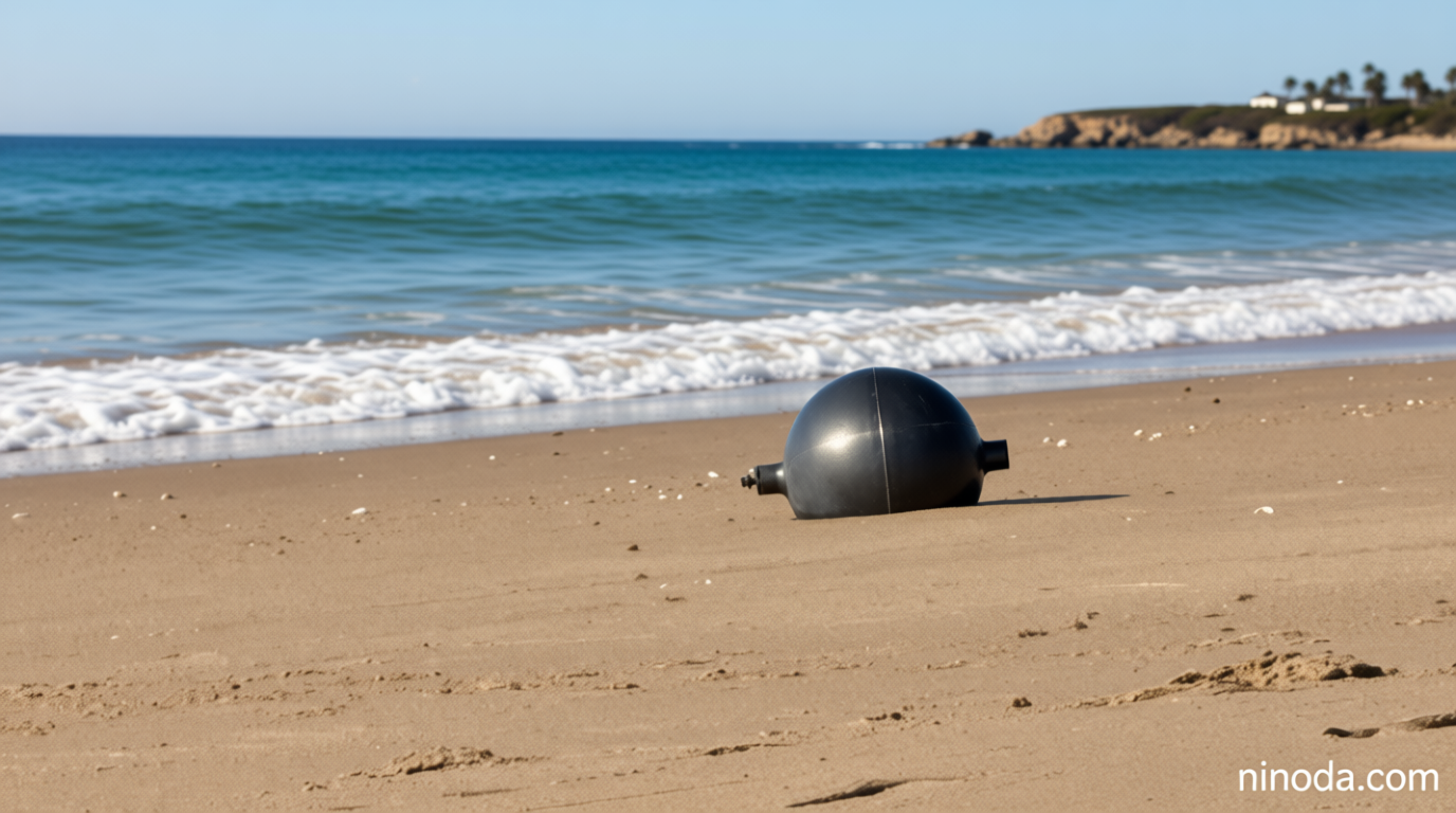 Australia probes mystery space balls that washed up on beach