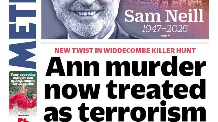 ‘New twist in killer hunt’ and ‘One of a kind Ann’