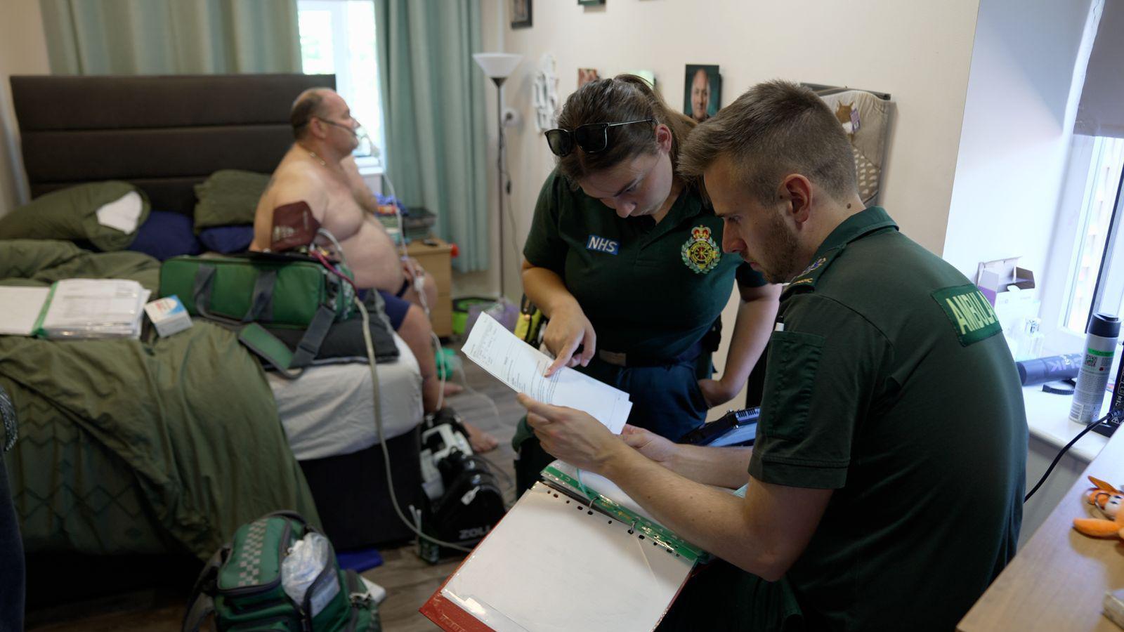 ‘People don’t realise how at risk they are’: A day with an ambulance service in a heatwave