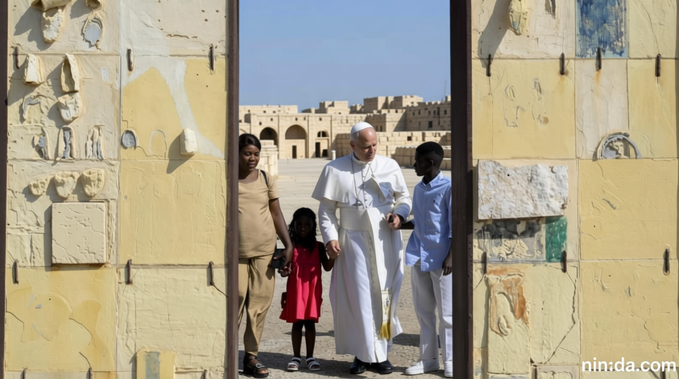 Pope urges Europe to do more for migrants as he visits gateway island
