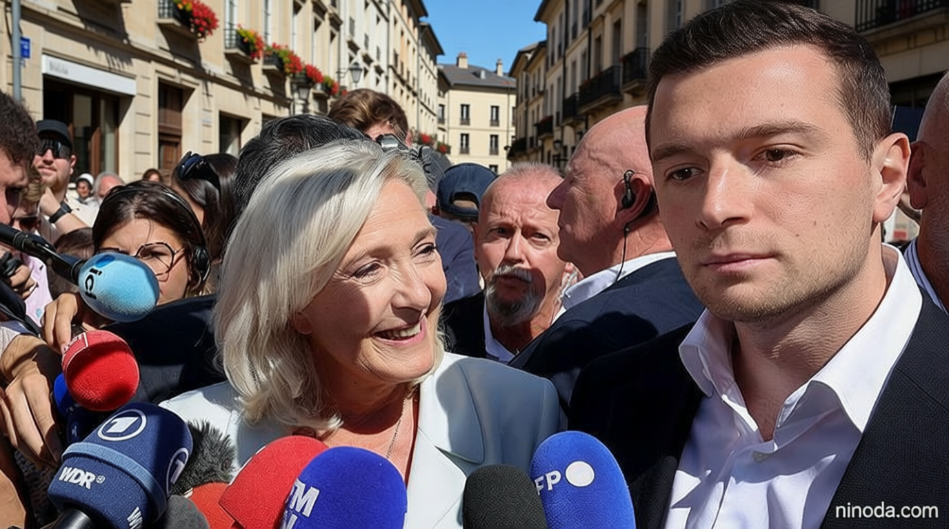 Forced to wait his turn, Marine Le Pen’s deputy Bardella returns to the shadows