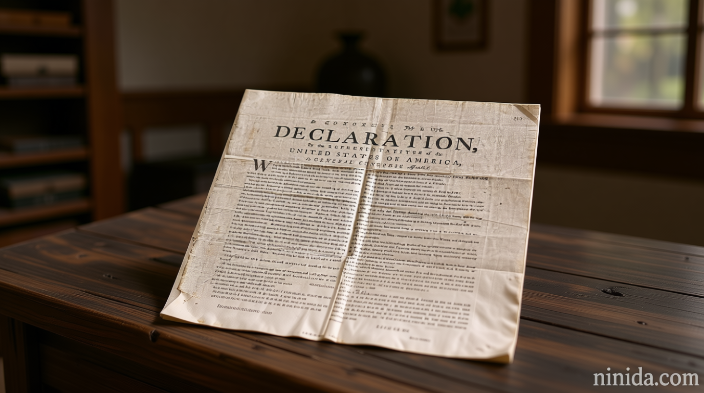 Rare copy of US Declaration of Independence found by volunteer in UK archives